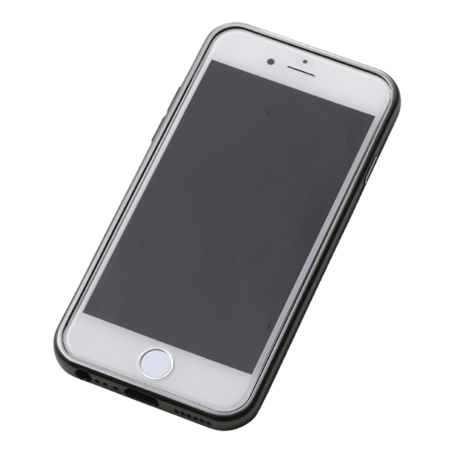【iPhone6s/6 ケース】Hybrid Case UNIO (Kevler Black + アルミブラック)サブ画像