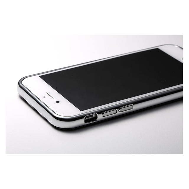 【iPhone6s/6 ケース】Hybrid Case UNIO (Kevler Black + アルミシルバー)サブ画像