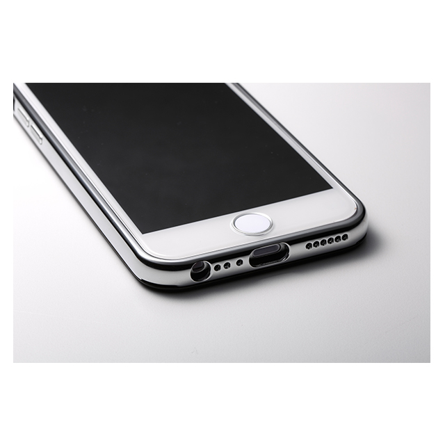 【iPhone6s/6 ケース】Hybrid Case UNIO (Kevler Black + アルミローズゴールド)サブ画像