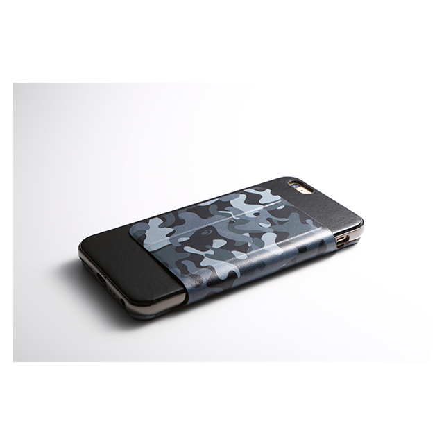 【iPhone6s Plus/6 Plus ケース】Hybrid Case UNIO (Camouflage ミッドナイト+アルミブラック)サブ画像