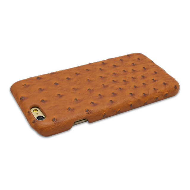【iPhone6s/6 ケース】OSTRICH PU LEATHER Camel for iPhone6s/6goods_nameサブ画像
