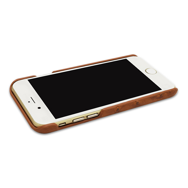 【iPhone6s/6 ケース】OSTRICH PU LEATHER Camel for iPhone6s/6goods_nameサブ画像