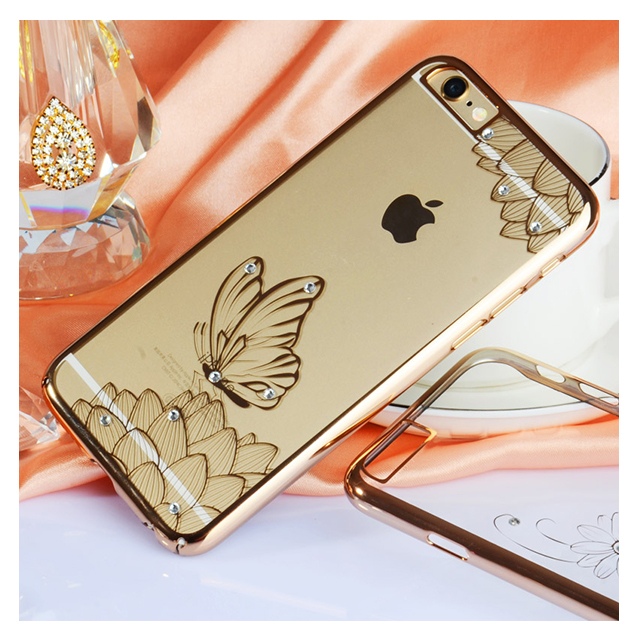 【iPhone6s/6 ケース】ゴールドラインケース (ウィスパー)サブ画像