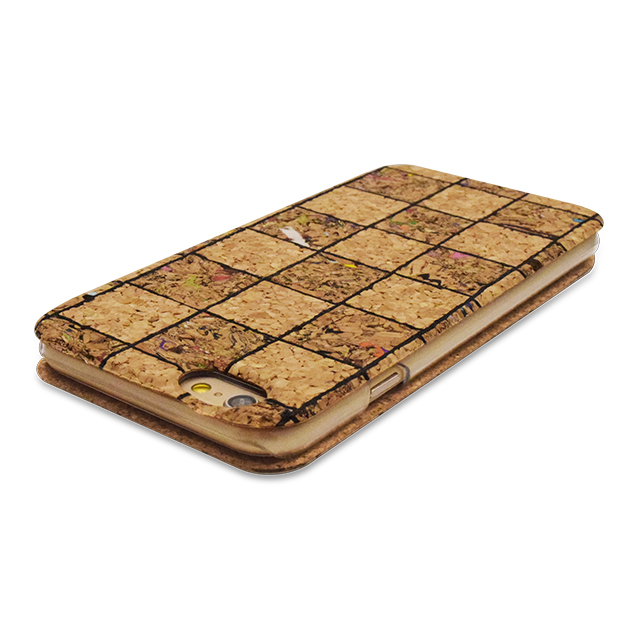 【iPhone6s/6 ケース】Wood Diary Check Black for iPhone6s/6サブ画像