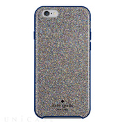 【iPhone6s/6 ケース】Hybrid Hardshell Case (Multi Glitter French Navy)