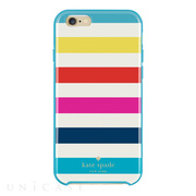 【iPhone6s/6 ケース】Hybrid Hardshell Case (Candy Stripe Multi/Blue)