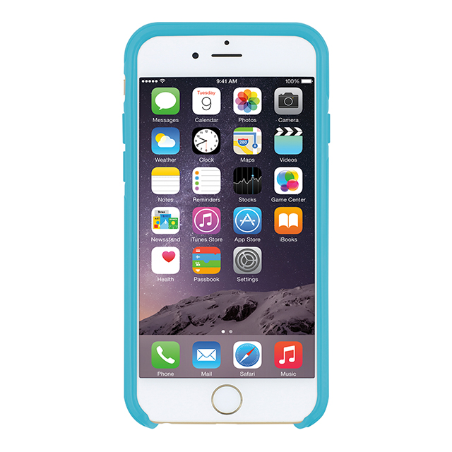 【iPhone6s/6 ケース】Hybrid Hardshell Case (Candy Stripe Multi/Blue)goods_nameサブ画像