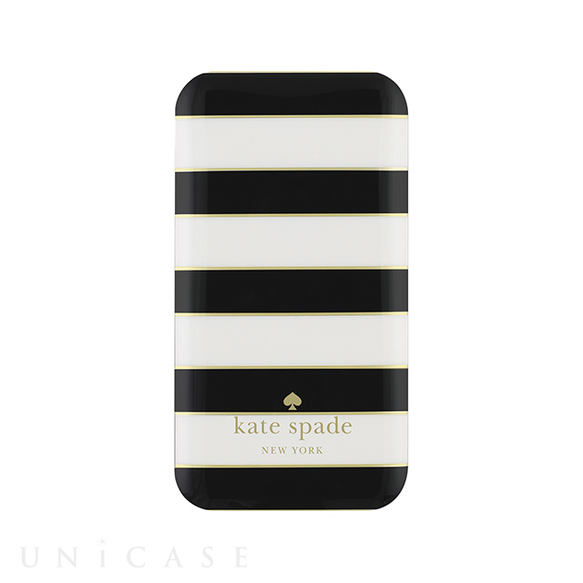 Universal Slim Charging Bank 1800mAh (Candy Stripe Black/Cream/Gold)