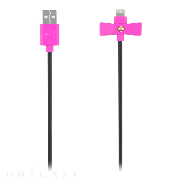 Bow Charge/Sync Cable - Captive Lightning (Vivid Snapdragon/Black)