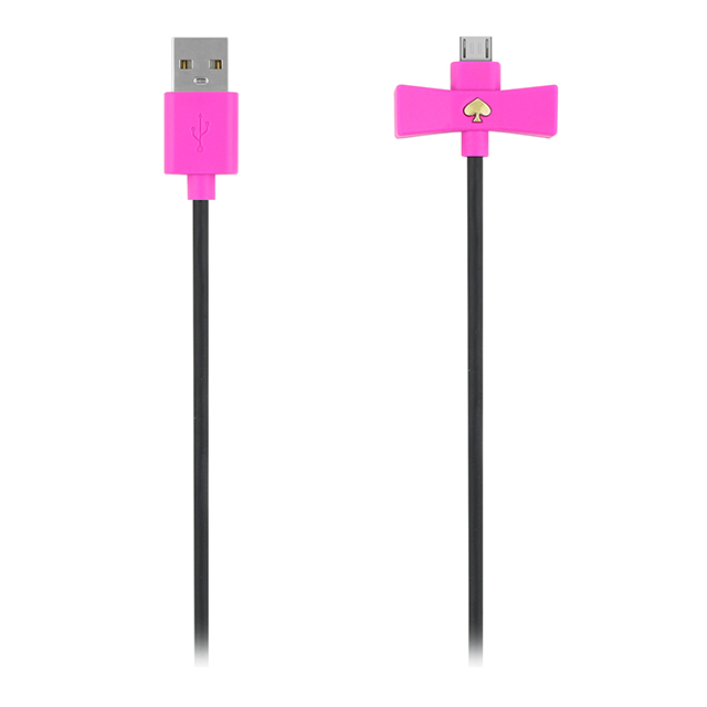 Bow Charge/Sync Cable - Micro-USB (Vivid Snapdragon/Black)サブ画像