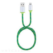 Retro Cables for Lightining 0.5m (Green)