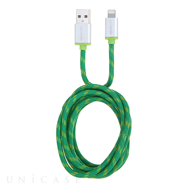 Retro Cables for Lightining 2.0m (Green)