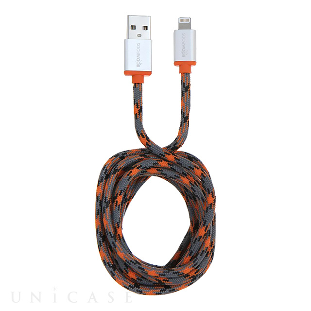 Retro Cables for Lightining 2.0m (Orange)