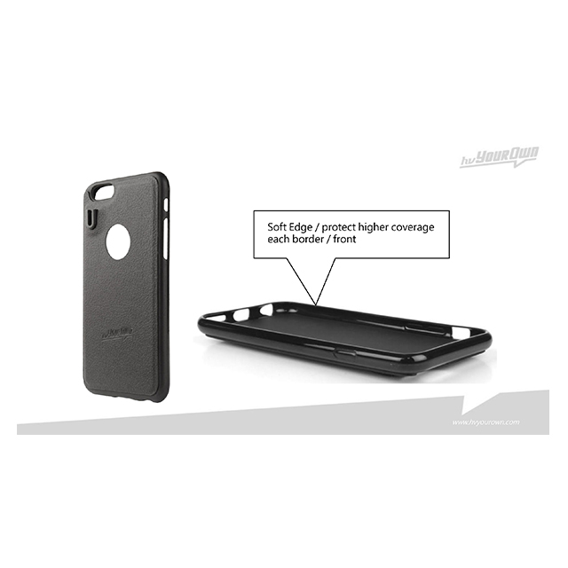 【iPhone6s/6 ケース】GoLensOn Case Premium Pack (Stealth Black)サブ画像