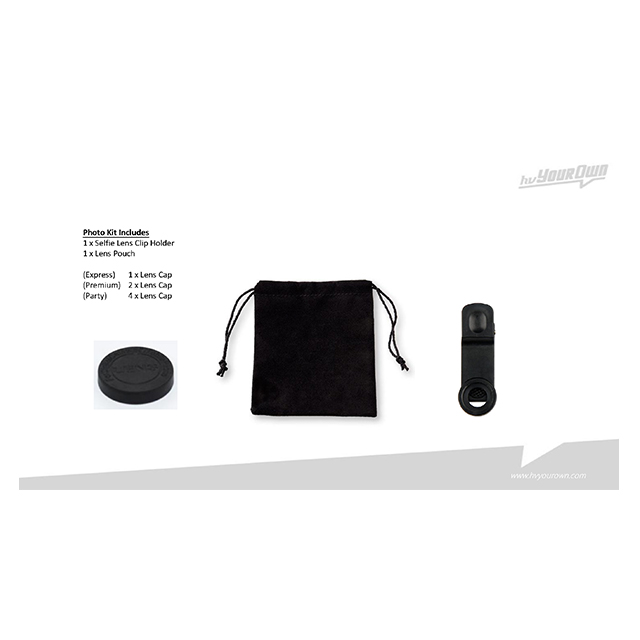 【iPhone6s/6 ケース】GoLensOn Case Premium Pack (Stealth Black)サブ画像