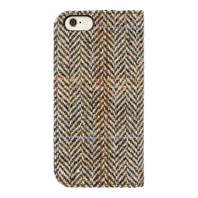 【iPhone6s/6 ケース】ファブリックカバー Harris Tweed (ベージュ・ヘリンボーン)goods_nameサブ画像