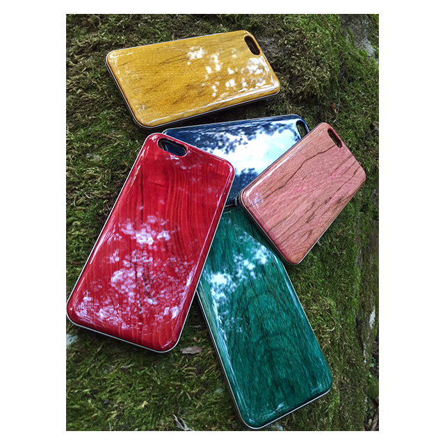 【iPhone6s/6 ケース】REAL WOODEN CASE COVER (サフランイエロー)goods_nameサブ画像