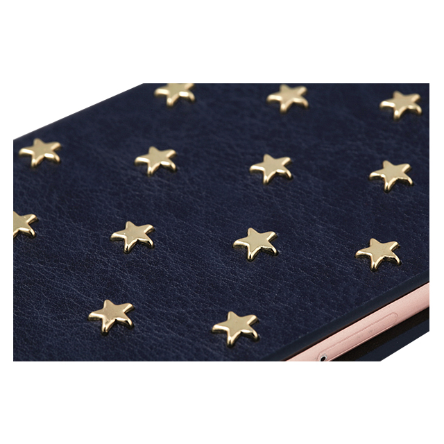 【iPhone6s/6 ケース】Baby Stars Leather Case (ネイビー)サブ画像