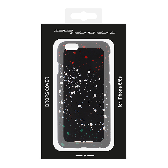 【iPhone6s/6 ケース】Soft-Touch Cover paint (Italian Flag Black)goods_nameサブ画像