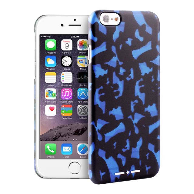 【iPhone6s/6 ケース】Tortoiseshell Cover (Blue)サブ画像