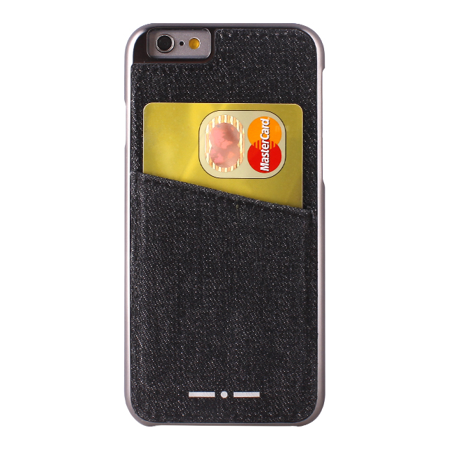 【iPhone6s/6 ケース】Cover denim With Pocket (Black)goods_nameサブ画像