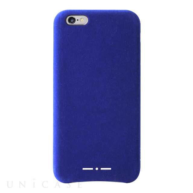 【iPhone6s/6 ケース】VELVET COVER (Blue)