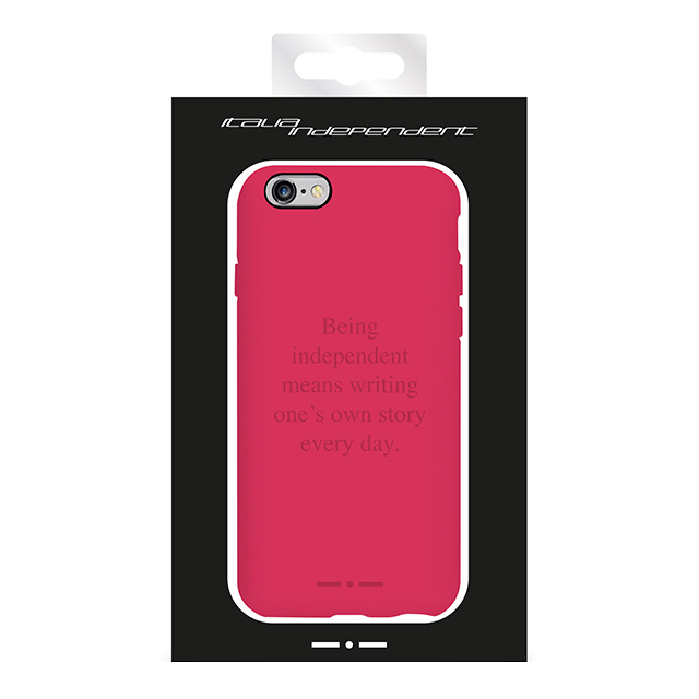 【iPhone6s/6 ケース】Soft-Touch Cover (w/texture PINK)サブ画像