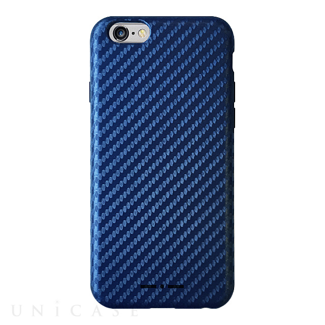 【iPhone6s/6 ケース】CARBON COVER (Blue)