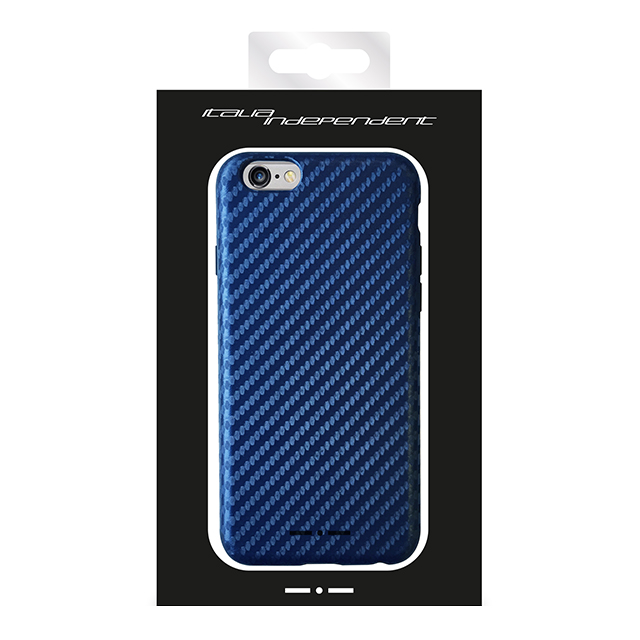 【iPhone6s/6 ケース】CARBON COVER (Blue)サブ画像