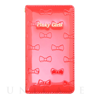 Pinky Girls（ピンキー ガールズ） 【iPhone6s/6 ケース】Pinky Girls 手帳型ケース リボンタイプ (レッド)