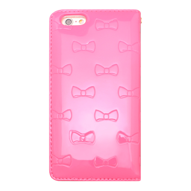 【iPhone6s/6 ケース】Pinky Girls 手帳型ケース リボンタイプ (ピンク)サブ画像
