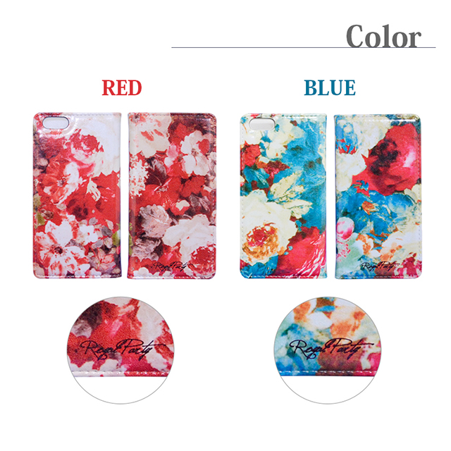 【iPhone6s/6 ケース】ROYAL PARTY 手帳型ケース (ブルー)goods_nameサブ画像