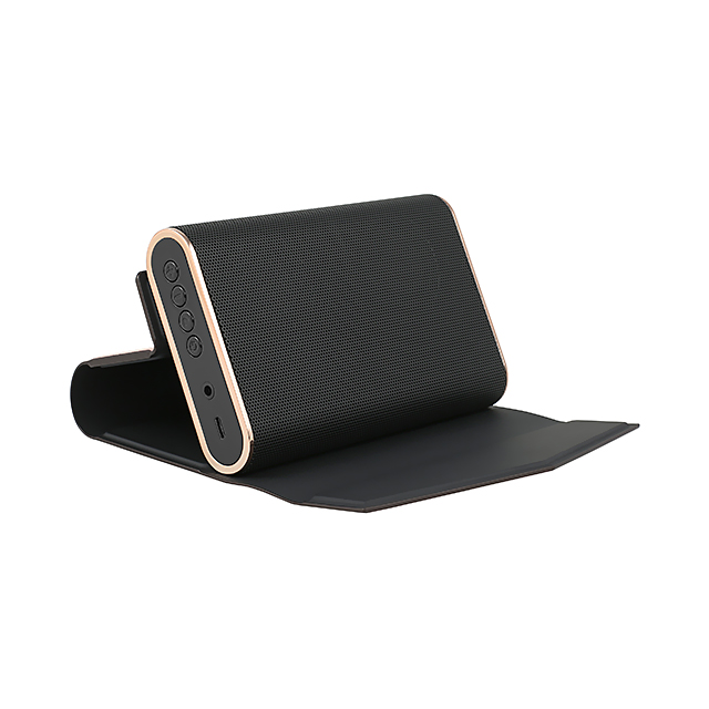 Portable Wireless Speaker with Cover (Black/Rose Gold)サブ画像