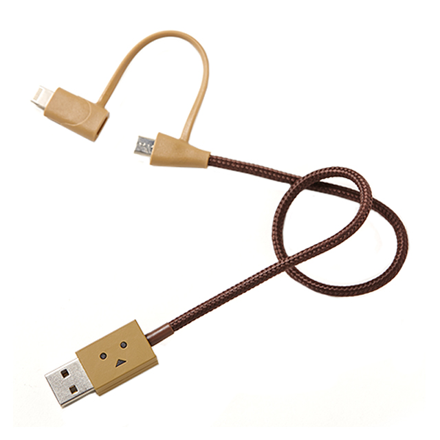 DANBOARD USB Cable with Lightning ＆ micro USB connector (25cm)サブ画像