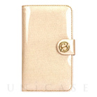 【iPhone6s/6 ケース】Wallet Case Enamel (Gold)