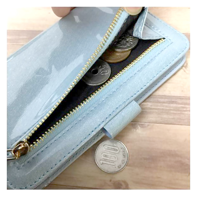 【iPhone6s/6 ケース】Wallet Case Enamel (Blue)サブ画像
