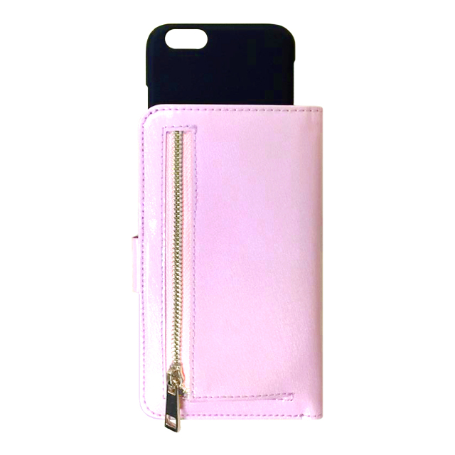 【iPhone6s/6 ケース】Wallet Case Enamel (Pink)サブ画像