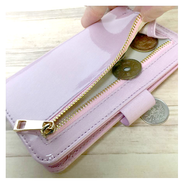【iPhone6s/6 ケース】Wallet Case Enamel (Pink)サブ画像