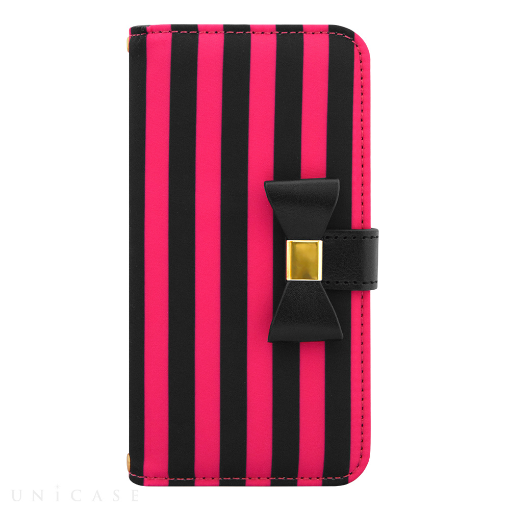 【iPhone6s/6 ケース】Ribbon Diary Stripe Pink for iPhone6s/6