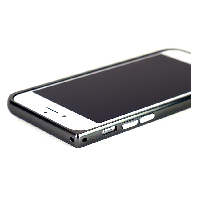 【iPhone6s/6 ケース】Cuoio メタルバンパー (ガンメタリック)goods_nameサブ画像