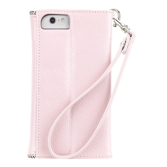 【iPhone6s/6 ケース】REBECCAMINKOFF Leather Folio Wristlet (Pale Pink)goods_nameサブ画像