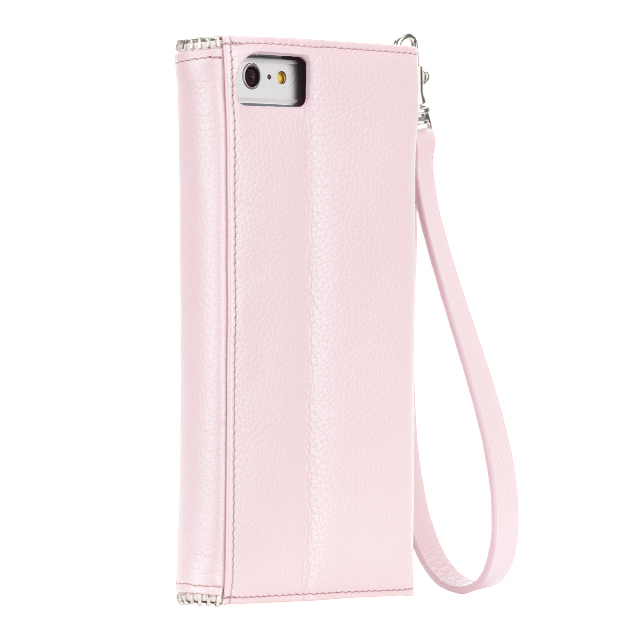 【iPhone6s Plus/6 Plus ケース】REBECCAMINKOFF Leather Folio Wristlet (Pale Pink)goods_nameサブ画像
