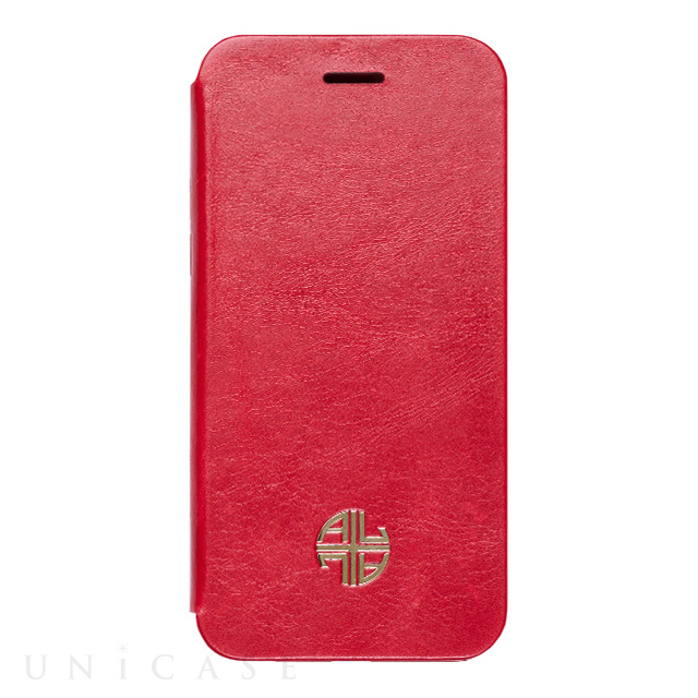 【iPhone6s Plus/6 Plus ケース】Amber Lu Genuine Leather (Red)