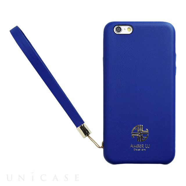 【iPhone6s Plus/6 Plus ケース】Amber Lu PU Case (Blue)