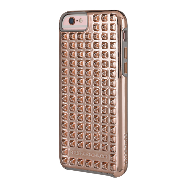 【iPhone6s/6 ケース】REBECCAMINKOFF Studded Tough (Rose Gold/Titanium)サブ画像
