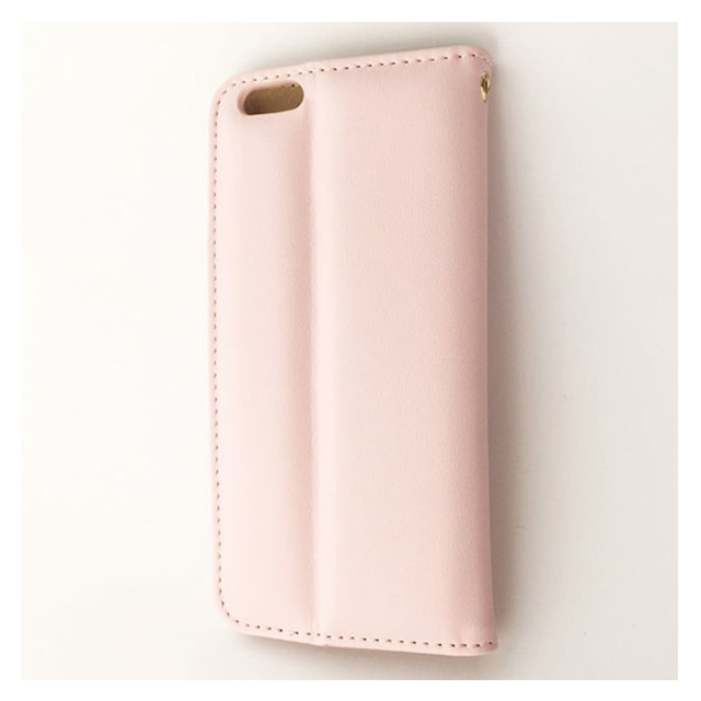 【iPhone6s/6 ケース】ブックケース (ポイント花柄/ピンク)サブ画像