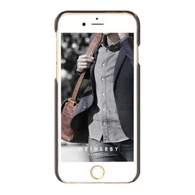 【iPhone6s/6 ケース】DESIGN SKIN CANVAS BAR TYPE-POCKET (POCKET/GRAY)サブ画像