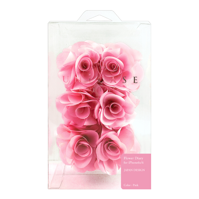 【iPhone6s/6 ケース】Flower Diary Pink for iPhone6s/6サブ画像