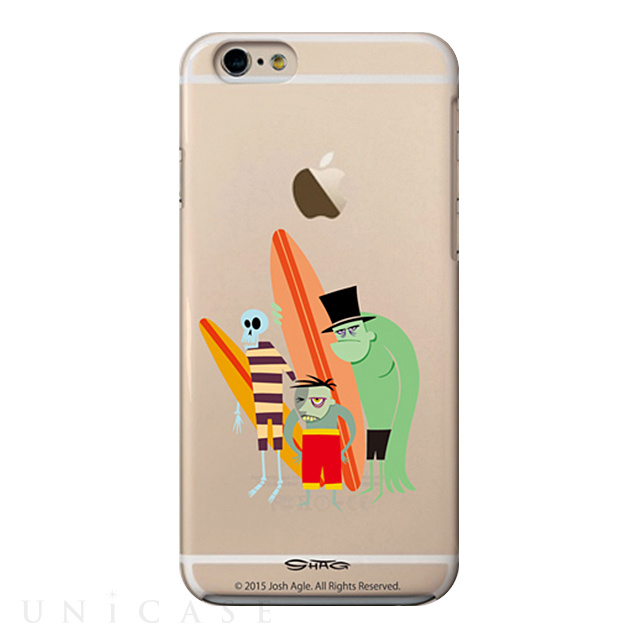 【iPhone6s/6 ケース】SHAG クリアハードスマホケース (Surfmonsters 2)