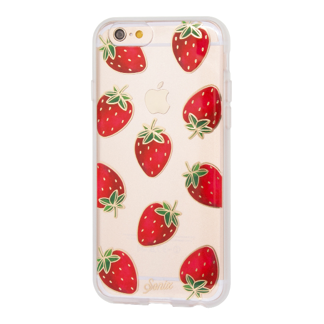 【iPhone6s/6 ケース】CLEAR (Strawberries Gold)サブ画像
